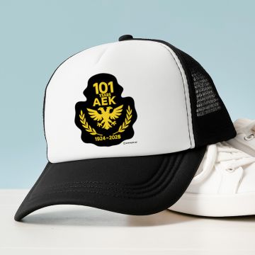 101 Years AEK - Καπέλο Trucker MemoryBox - Μαύρο