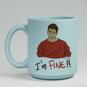 FINE - Κούπα Πούδρα Cult Collection MemoryBox - Pastel Γαλάζιο