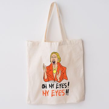 MY EYES - Πάνινη τσάντα Cult Collection MemoryBox - Εκρού