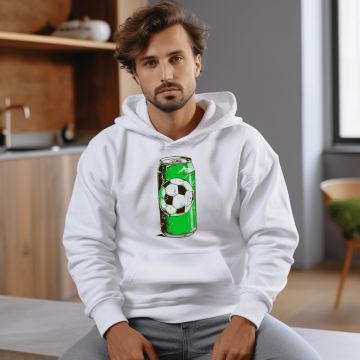 Σχέδιο Ποδοσφαίρου II- Φούτερ - Λευκό