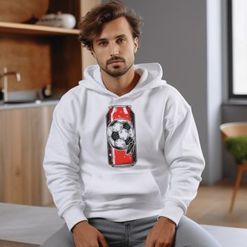 Football Red - Φούτερ - Λευκό