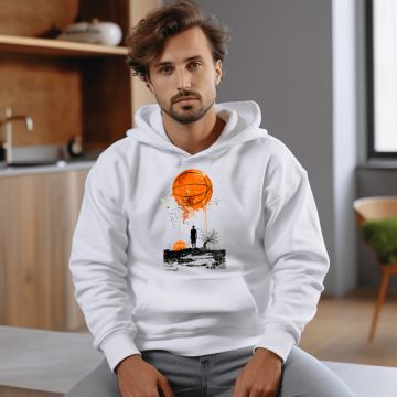 Basketball - Φούτερ - Λευκό