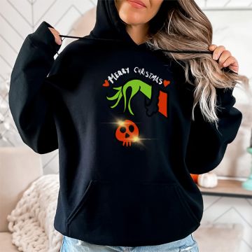 MERRY CHRISTMAS - Φούτερ - Μαύρο