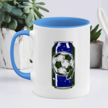 Football Blue- Κούπα - Μπλε