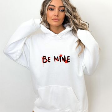 BE MINE - Hoodie - Λευκό