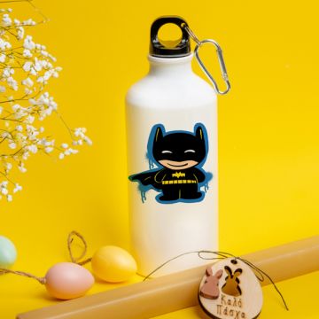 Batboy - Λαμπάδα Με Ποδηλατικό Μπουκάλι 600ml - Λευκό