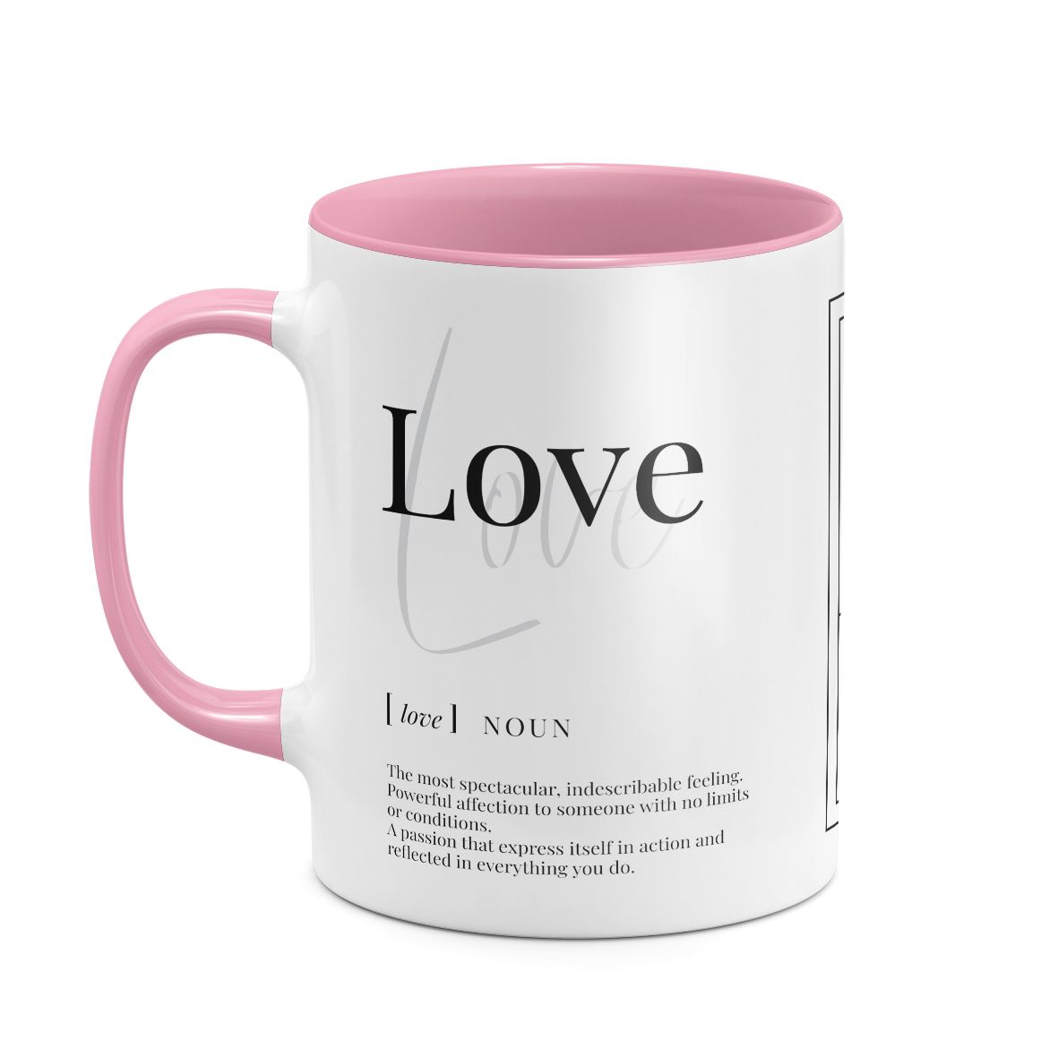 Love Definition - Κούπα - Ροζ