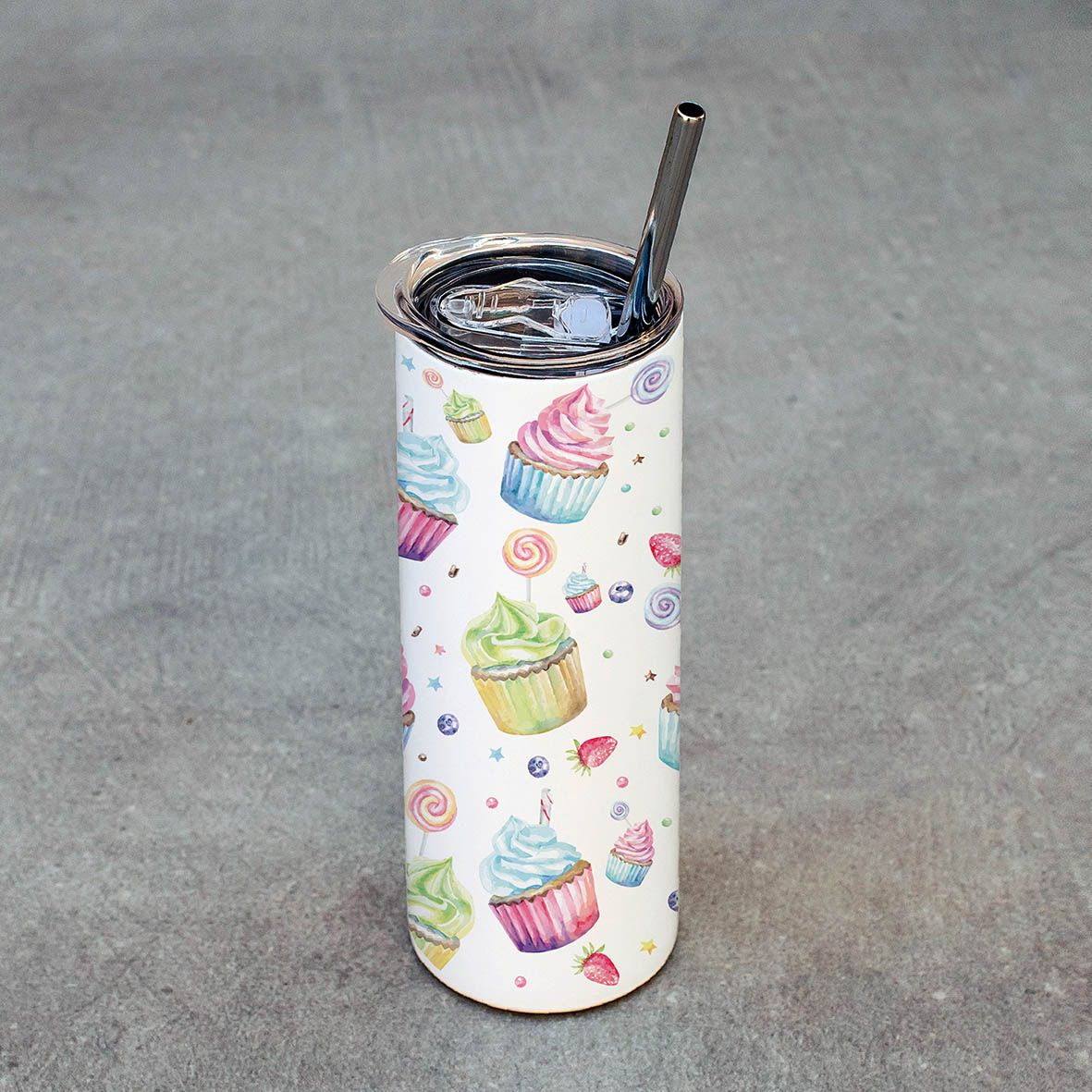 Cupcakes - Ποτήρι Θερμός 600ml
