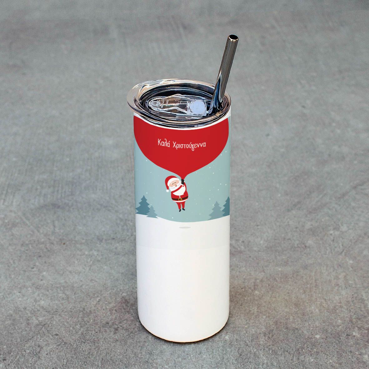 Santa Scenery - Ποτήρι Θερμός 600ml