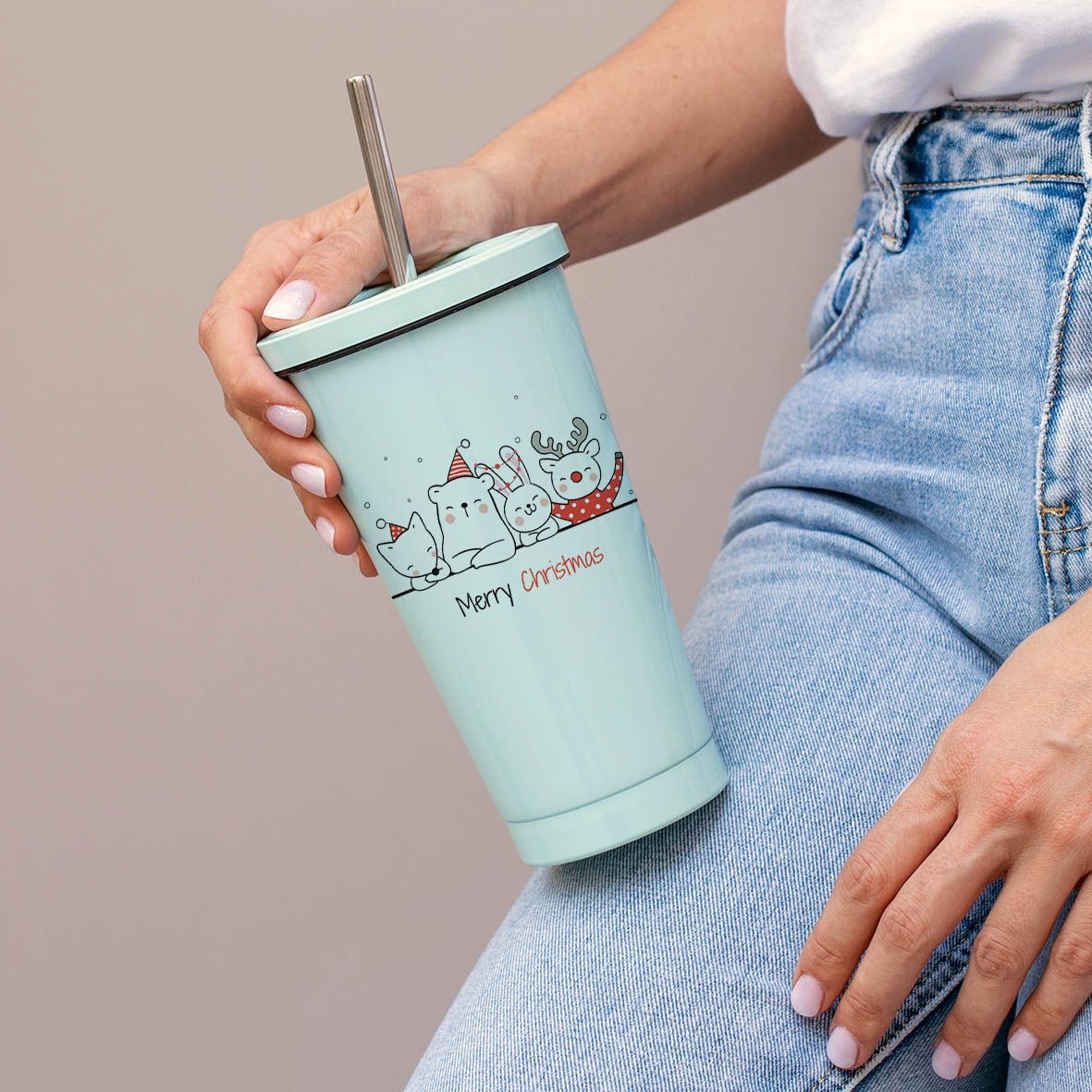 You Can - Μπουκάλι Θερμός 500ml - Κίτρινο