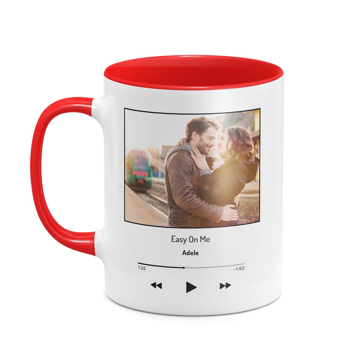 Minimal - Κούπα MyMusicCode - Κόκκινο