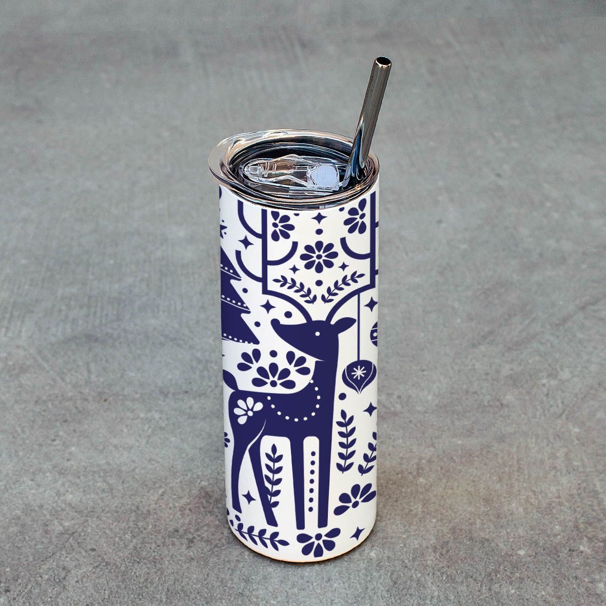 Xmas Deers - Ποτήρι Θερμός 600ml