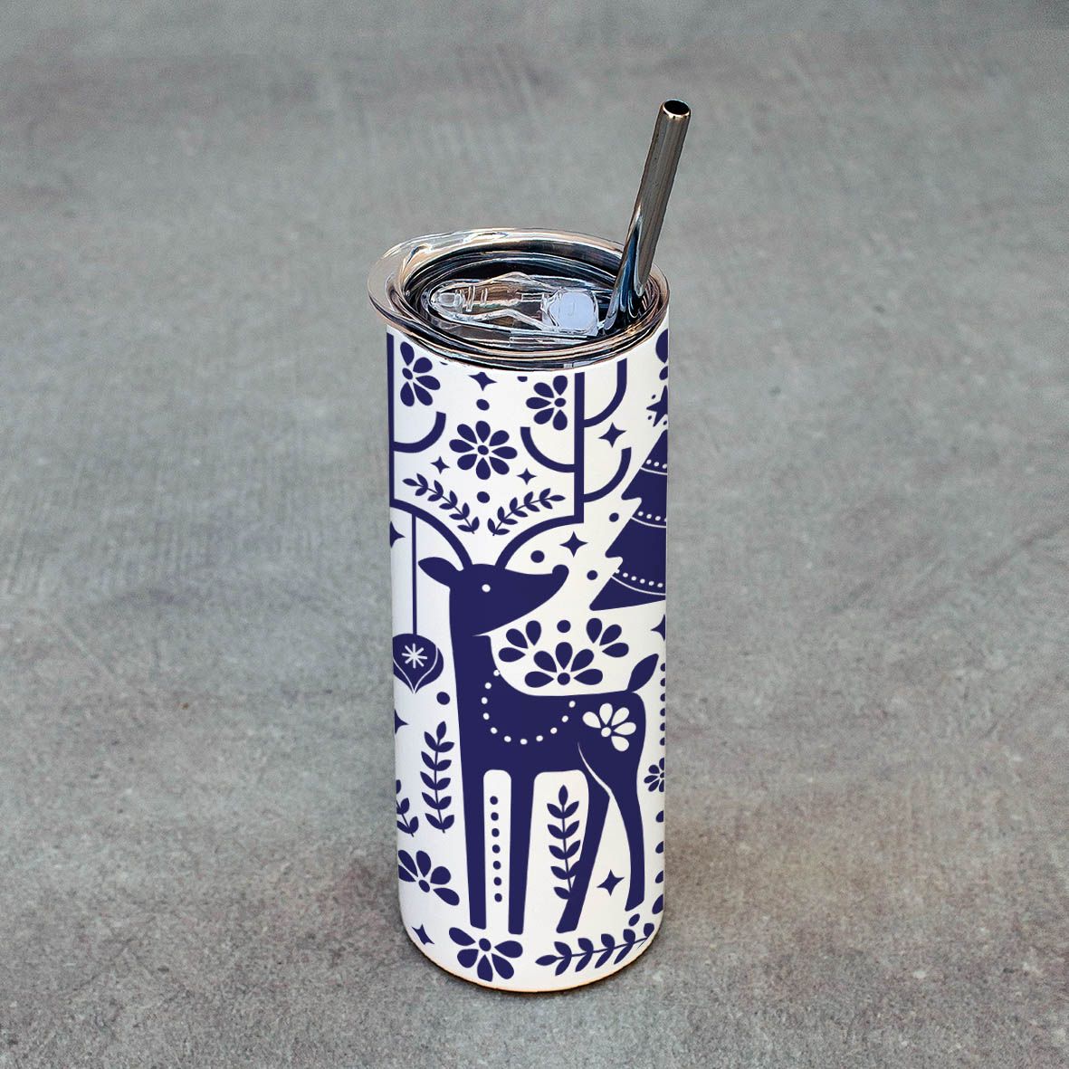 Xmas Deers - Ποτήρι Θερμός 600ml