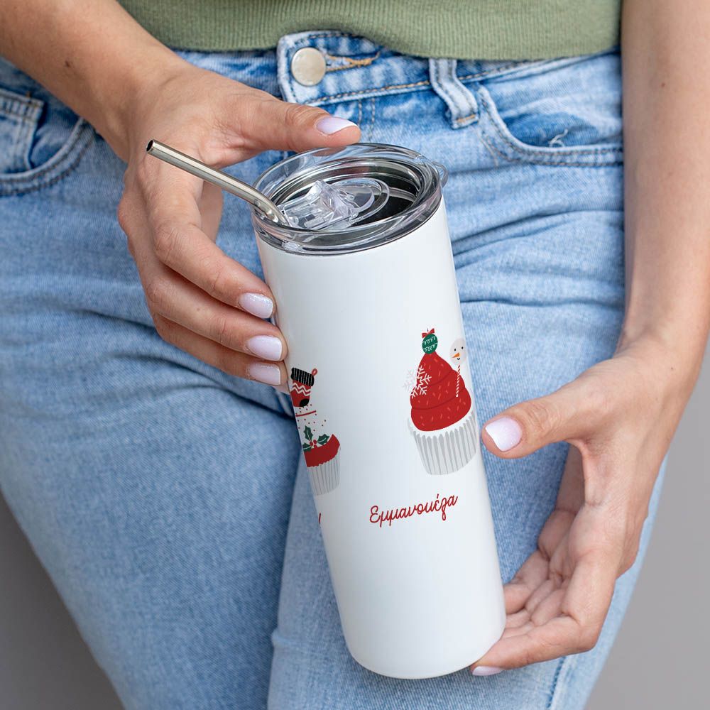 Xmas Cupcakes - Ποτήρι Θερμός 600ml