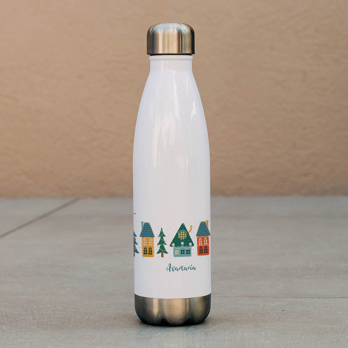 Xmas Town - Μπουκάλι Θερμός 500ml