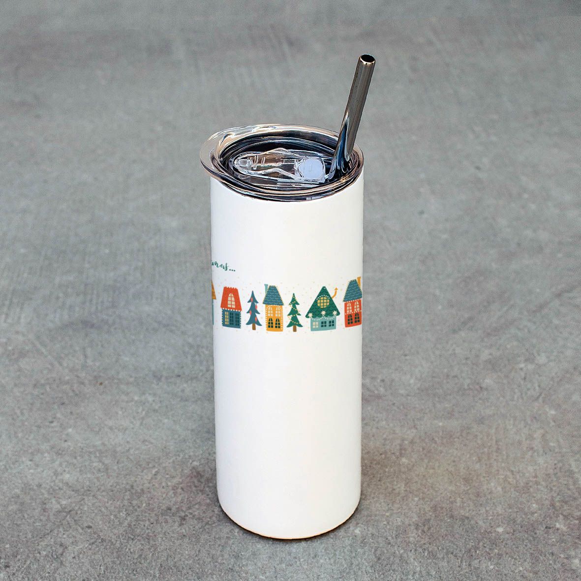 Xmas Town - Ποτήρι Θερμός 600ml