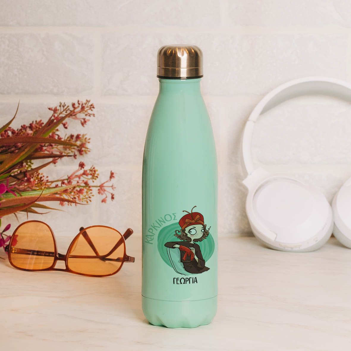 Καρκίνος - Μπουκάλι Θερμός 500ml - Μέντα