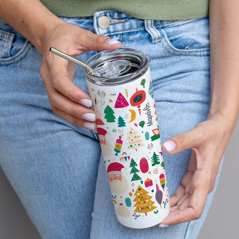 Xmas Pattern - Ποτήρι Θερμός 600ml