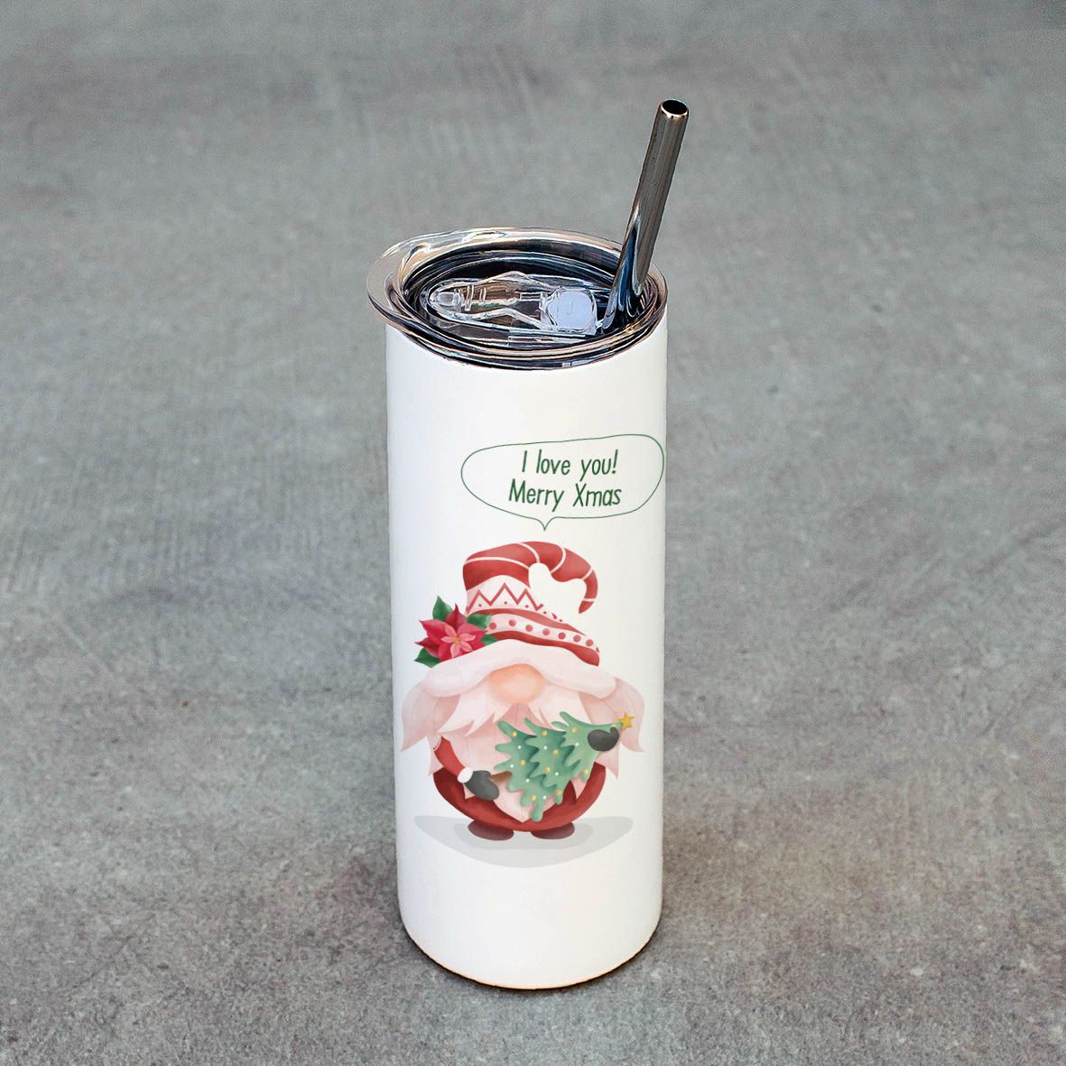 Xmas Gnome - Ποτήρι Θερμός 600ml