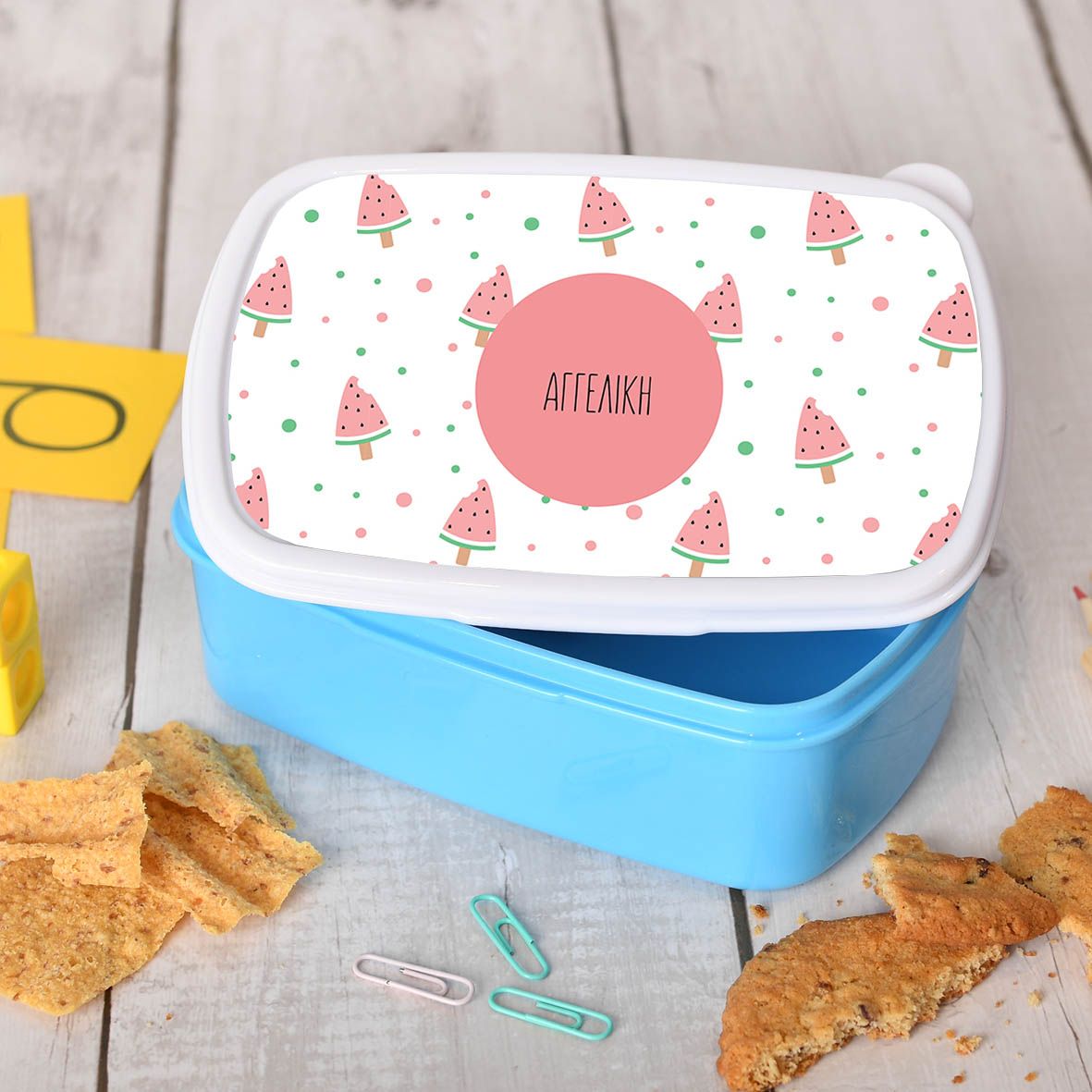 Watermelon - Σχολικό Δοχείο Φαγητού - Μπλε
