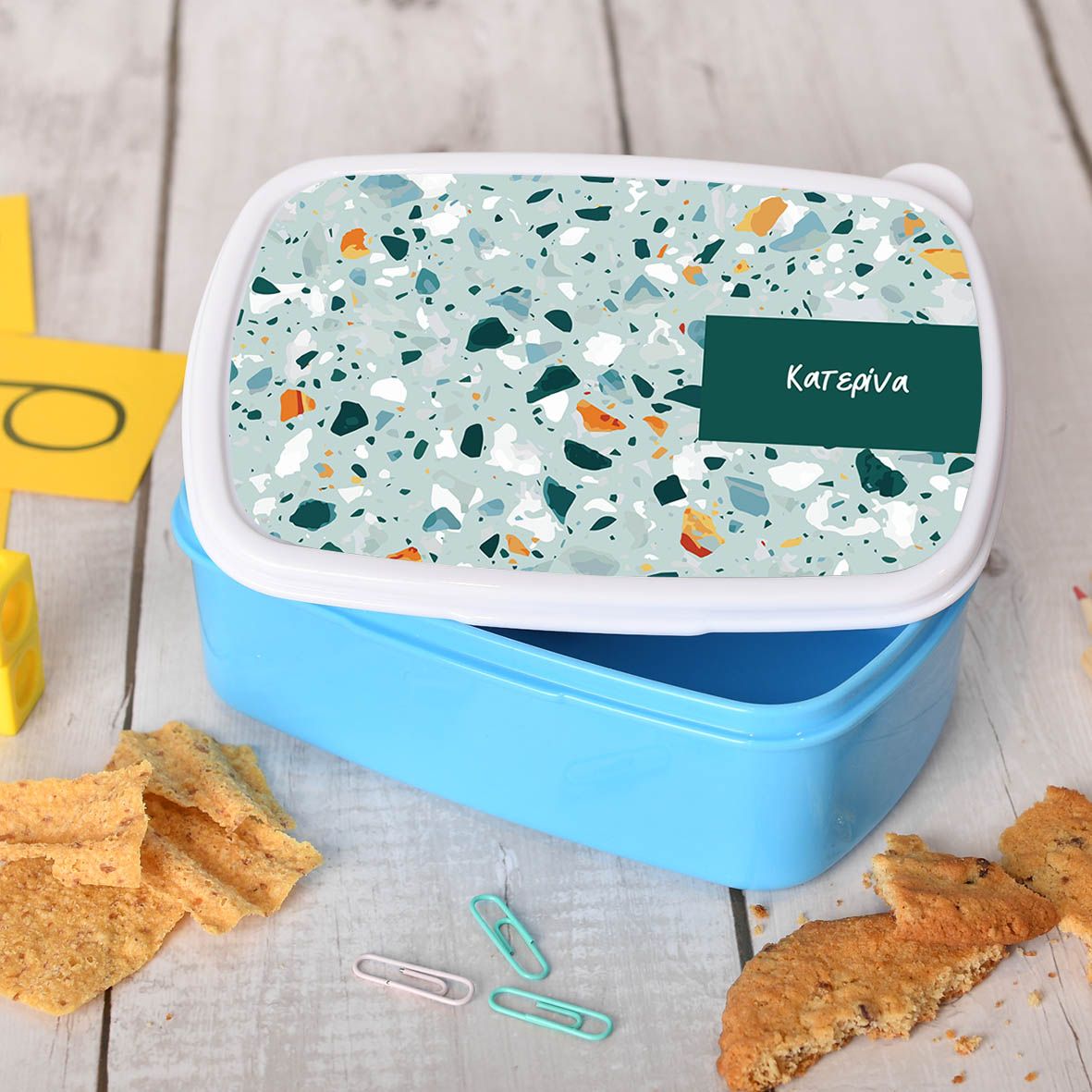 Mozaik - Σχολικό Δοχείο Φαγητού - Μπλε