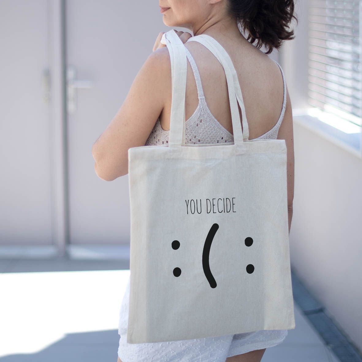 You Decide - Πάνινη Τσάντα