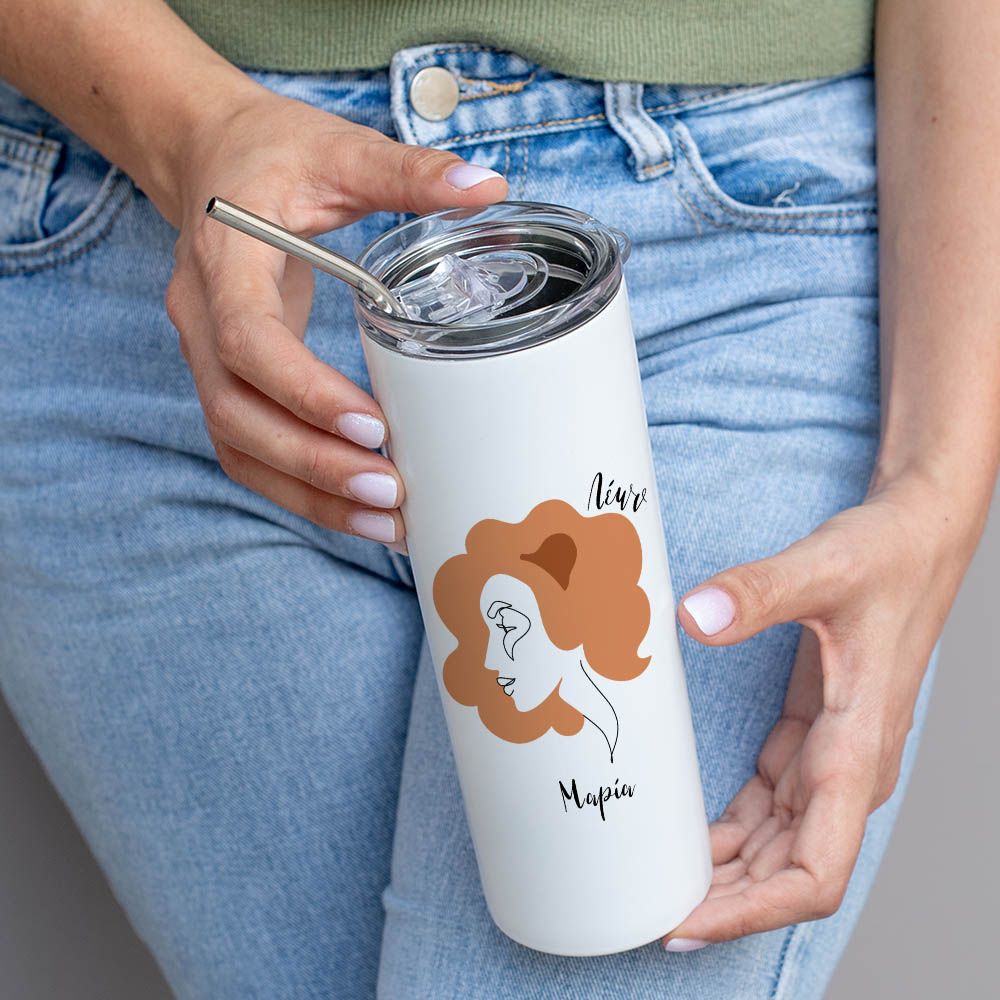 Minimal Λέων - Ποτήρι Θέρμος 600ml