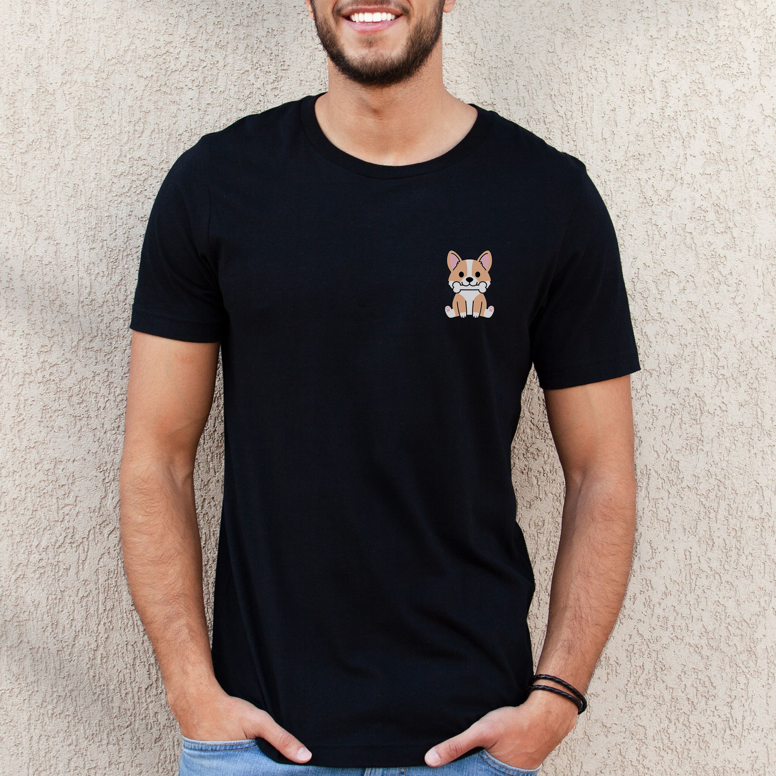 Baby Doggue Hungry - Vegan Μπλούζα Unisex - Μαύρο