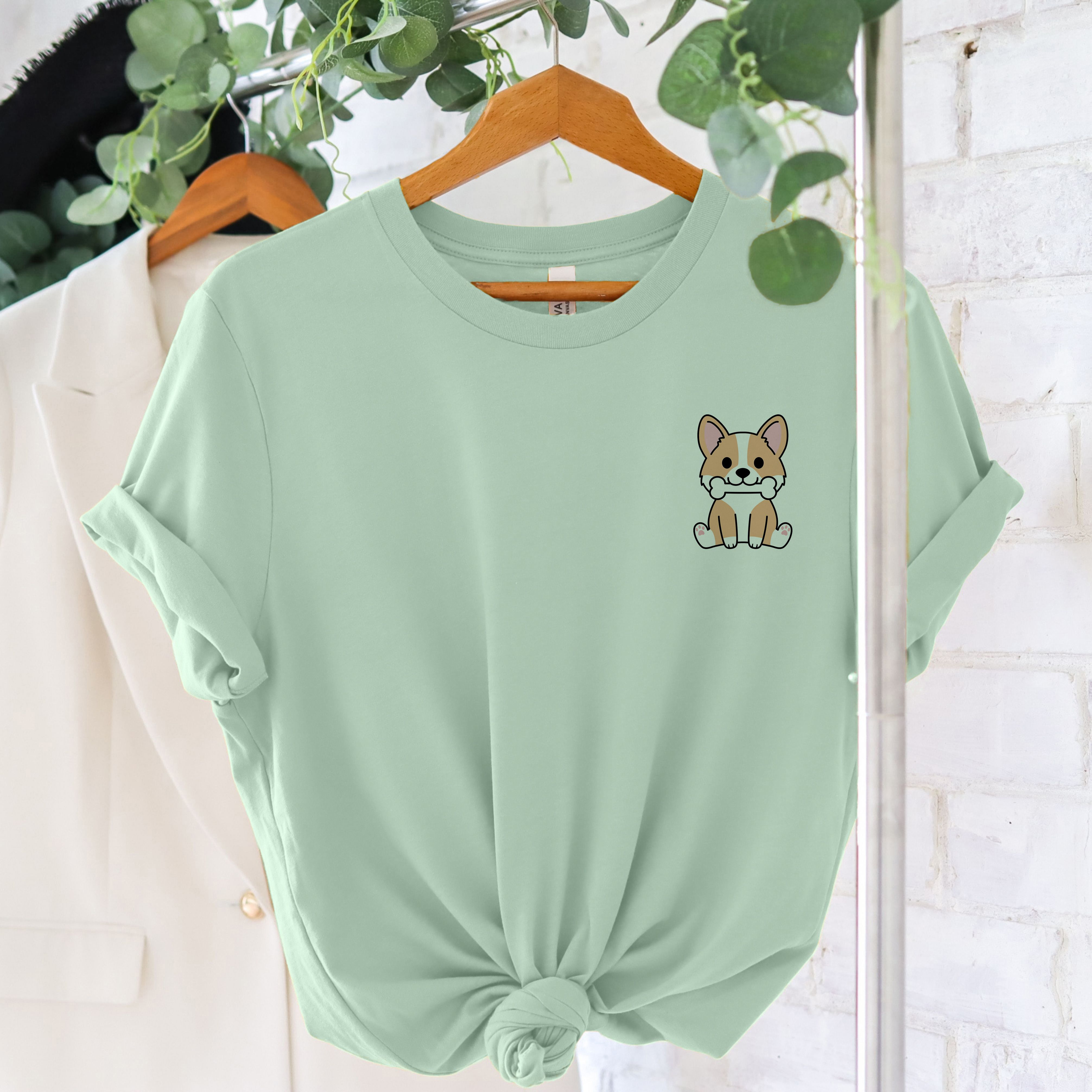 Baby Doggue Hungry - Vegan Μπλούζα Unisex - Μέντα