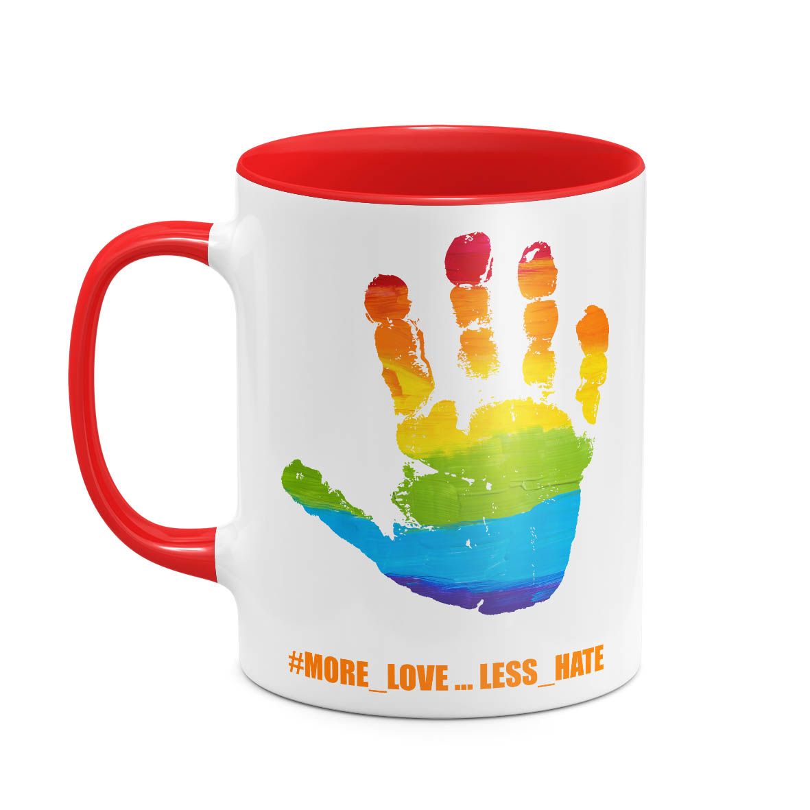 Less Hate - Κούπα - Κόκκινο