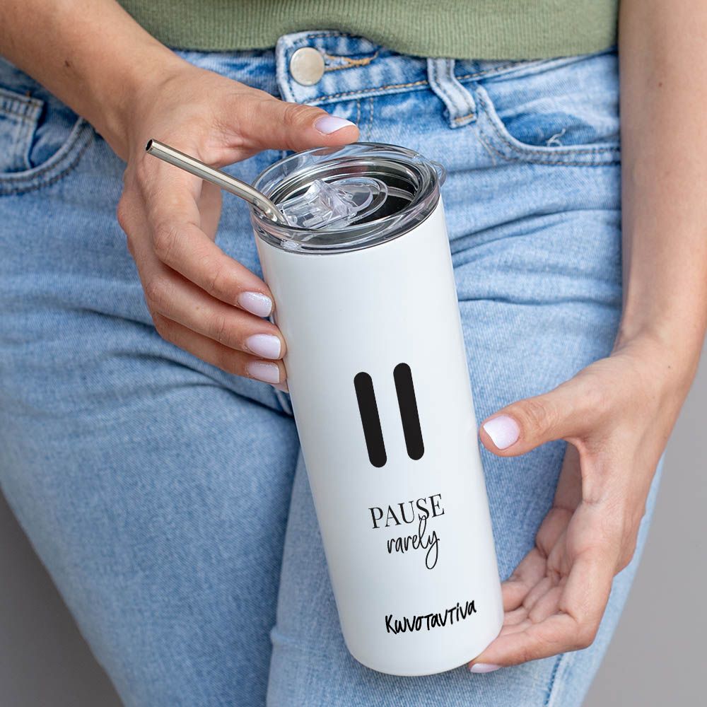 Play, Pause, Stop - Ποτήρι Θερμός 600ml