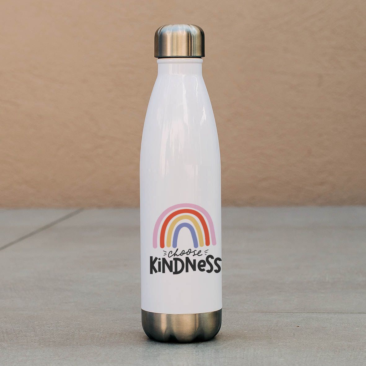 Choose Kidness - Μπουκάλι Θερμός 500ml - Λευκό