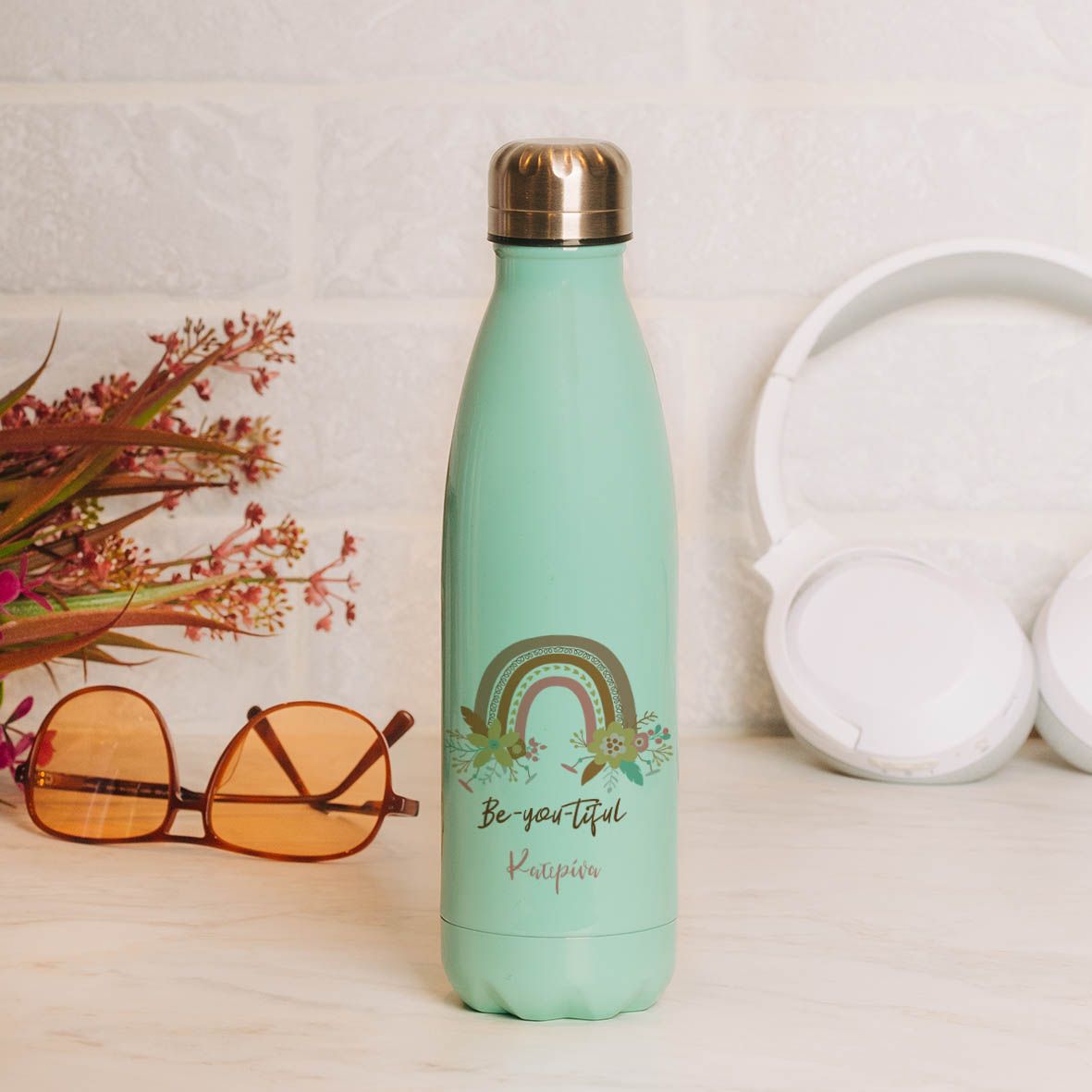 Be-you-Tiful - Μπουκάλι Θερμός 500ml - Μέντα