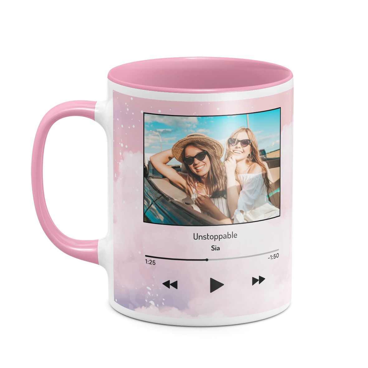 Sky - Κούπα MyMusicCode - Ροζ