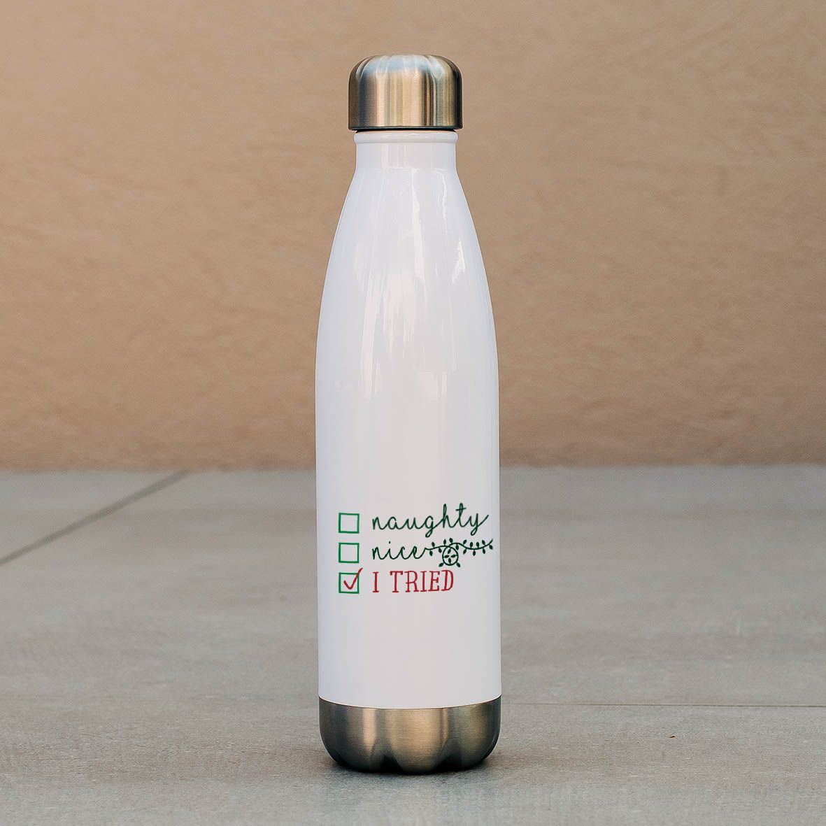 Naughty Xmas - Μπουκάλι Θερμός 500ml