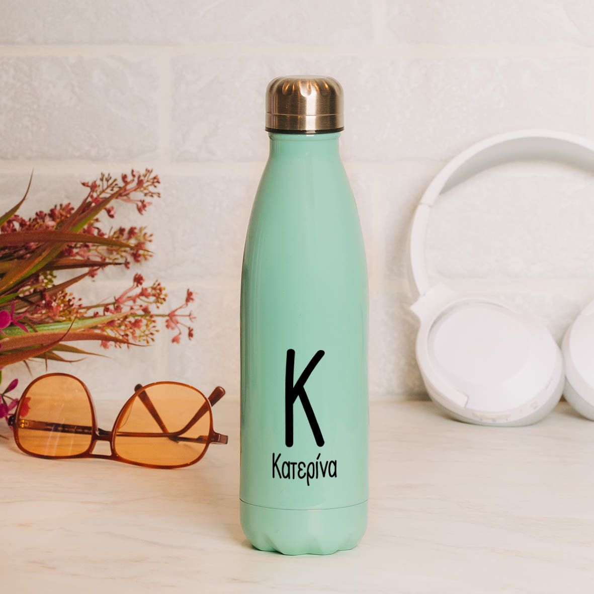 Big Name - Μπουκάλι Θερμός 500ml - Μέντα