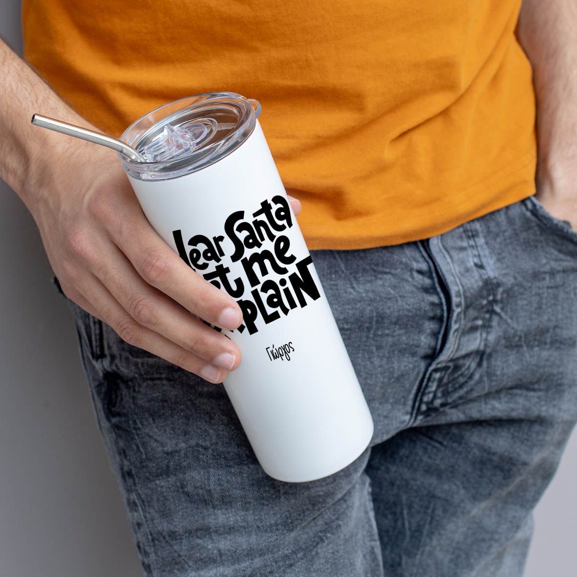 Ideas Don't Work Unless You Do - Μπουκάλι Θερμός 500ml - Μωβ