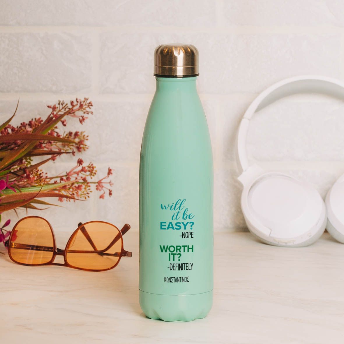 Will It Be Easy? - Μπουκάλι Θερμός 500ml - Μέντα