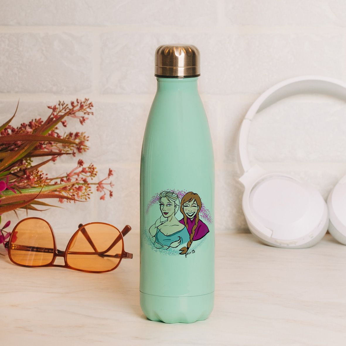 Elsanna - Μπουκάλι Θερμός 500ml - Μέντα