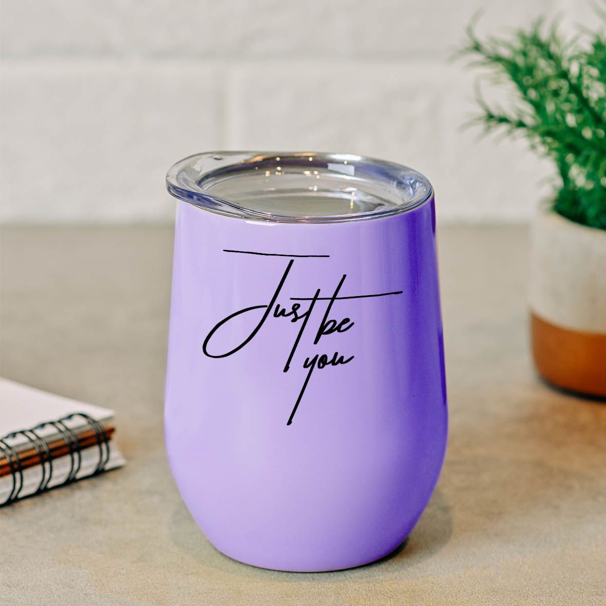 Just Be You - Κούπα Θερμός 355ml - Μωβ