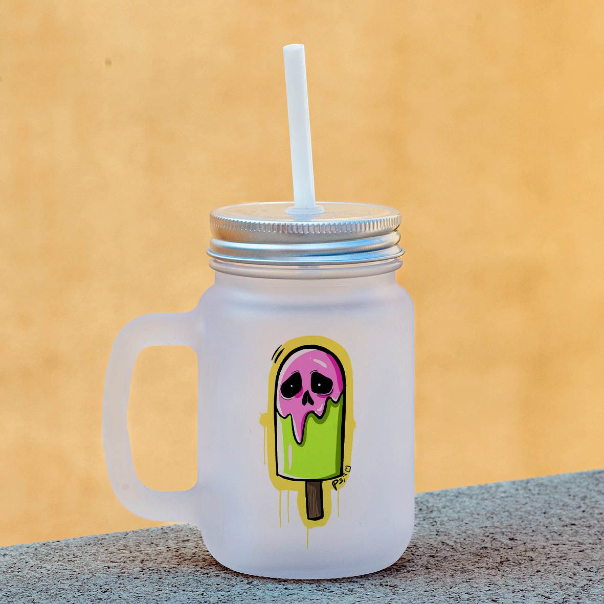 Aloha - Μπουκάλι Θερμός 500ml - Λευκό