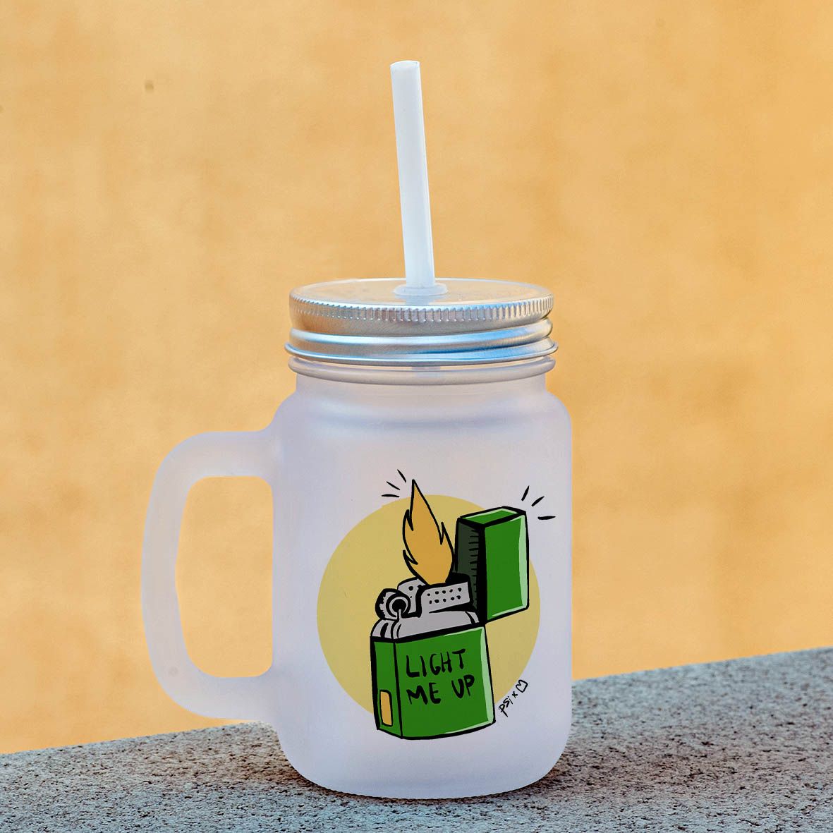 Fun In The Sun - Μπουκάλι Θερμός 500ml - Λευκό