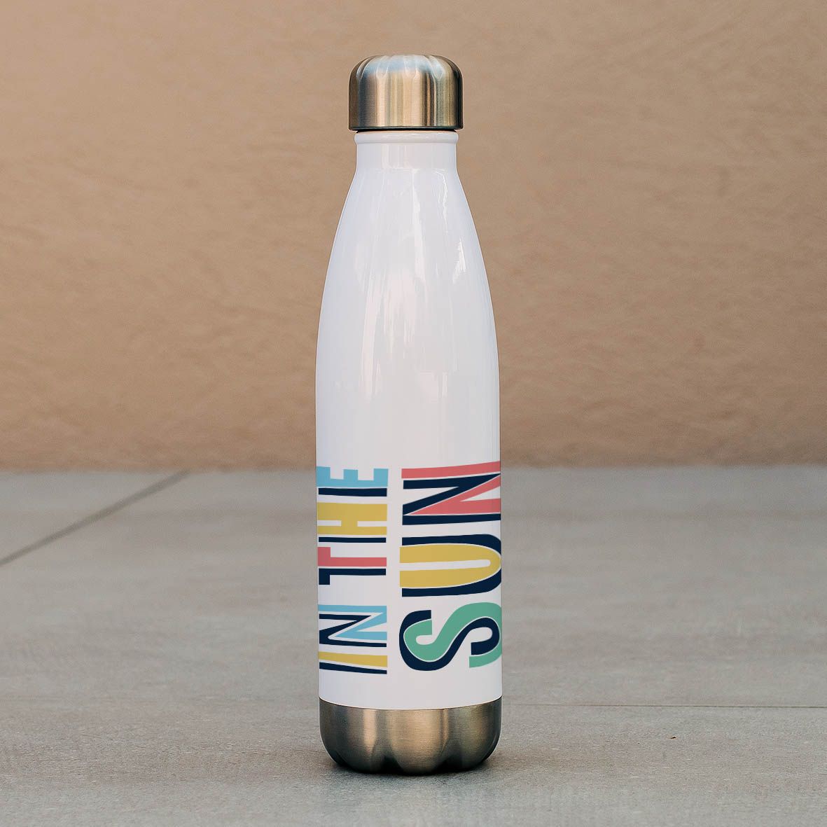 Fun In The Sun - Μπουκάλι Θερμός 500ml - Λευκό