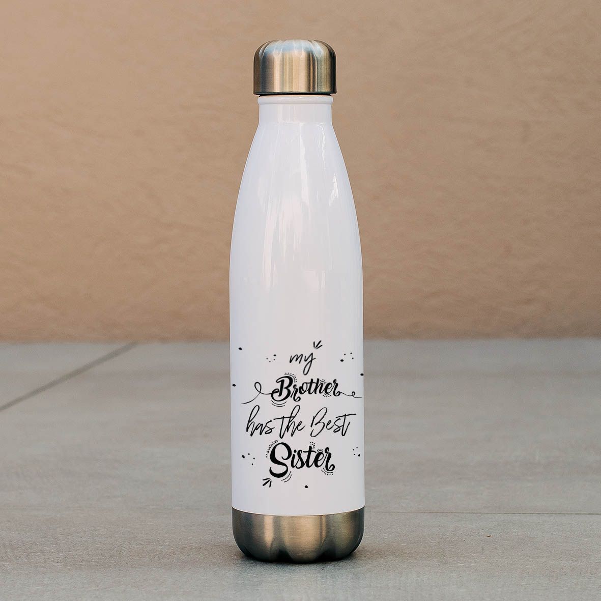 I Can Freeze Time - Μπουκάλι Θερμός 500ml - Λευκό