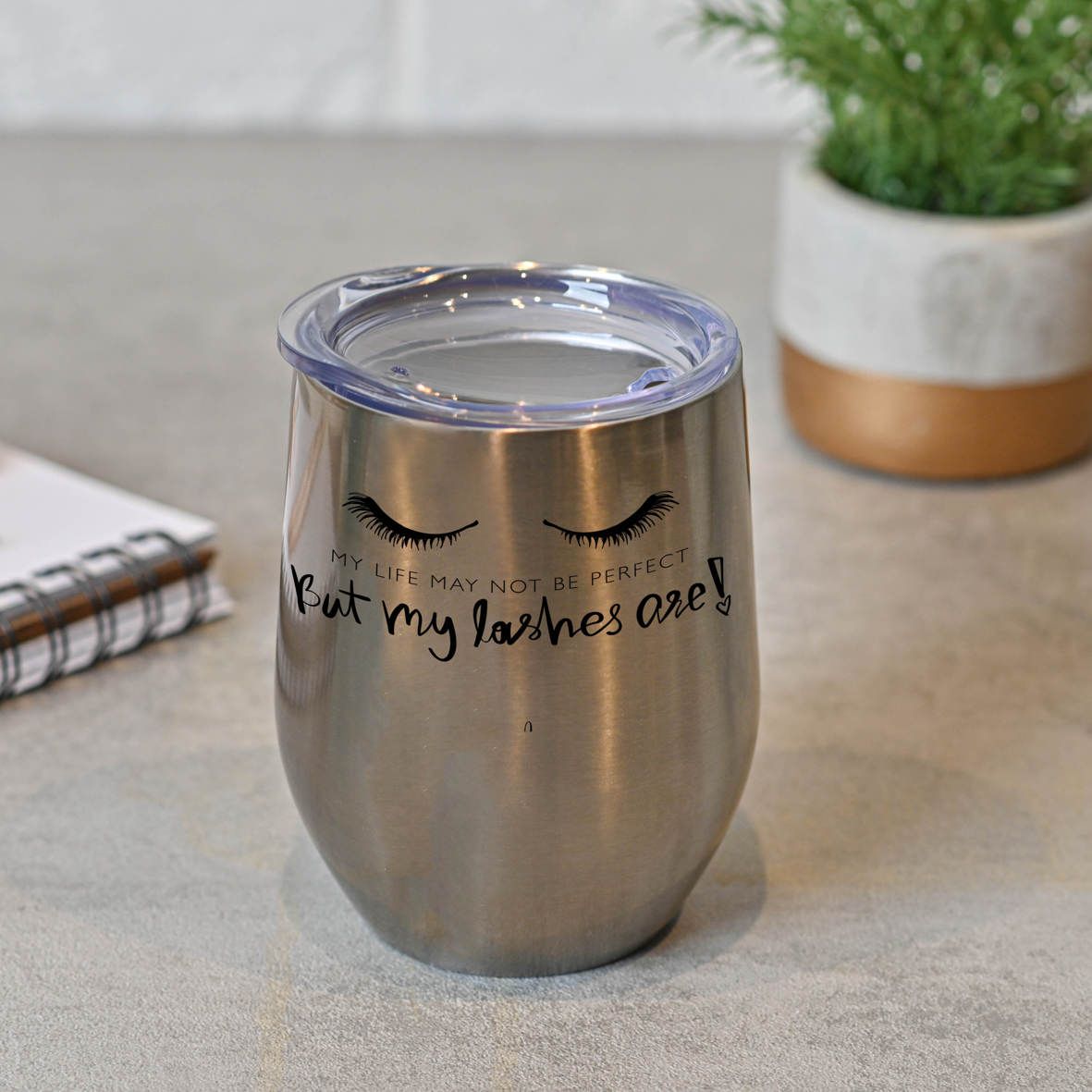 Perfect Lashes - Κούπα Θερμός 355ml - Μεταλλικό