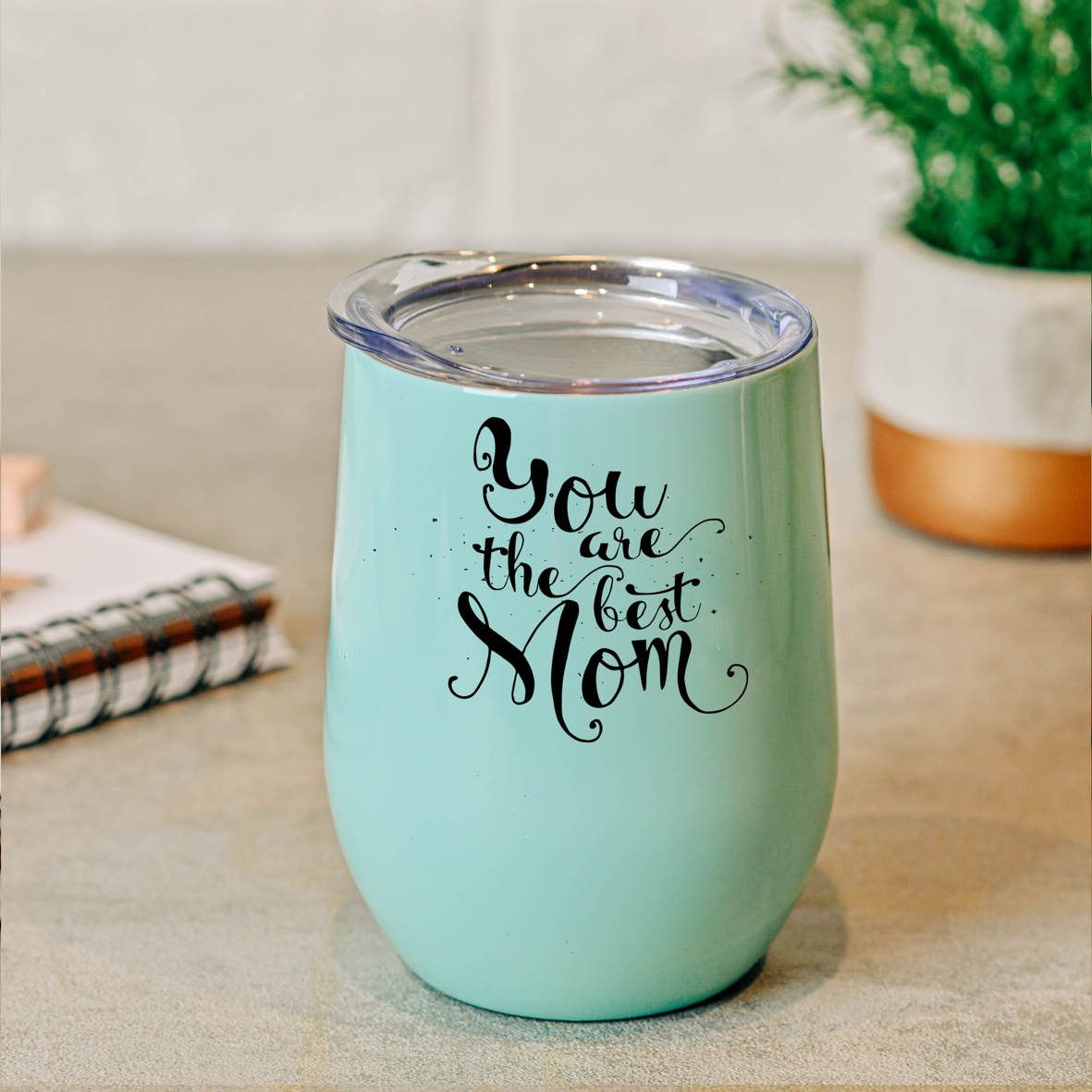 Best Mom - Κούπα Θερμός 355ml - Μέντα