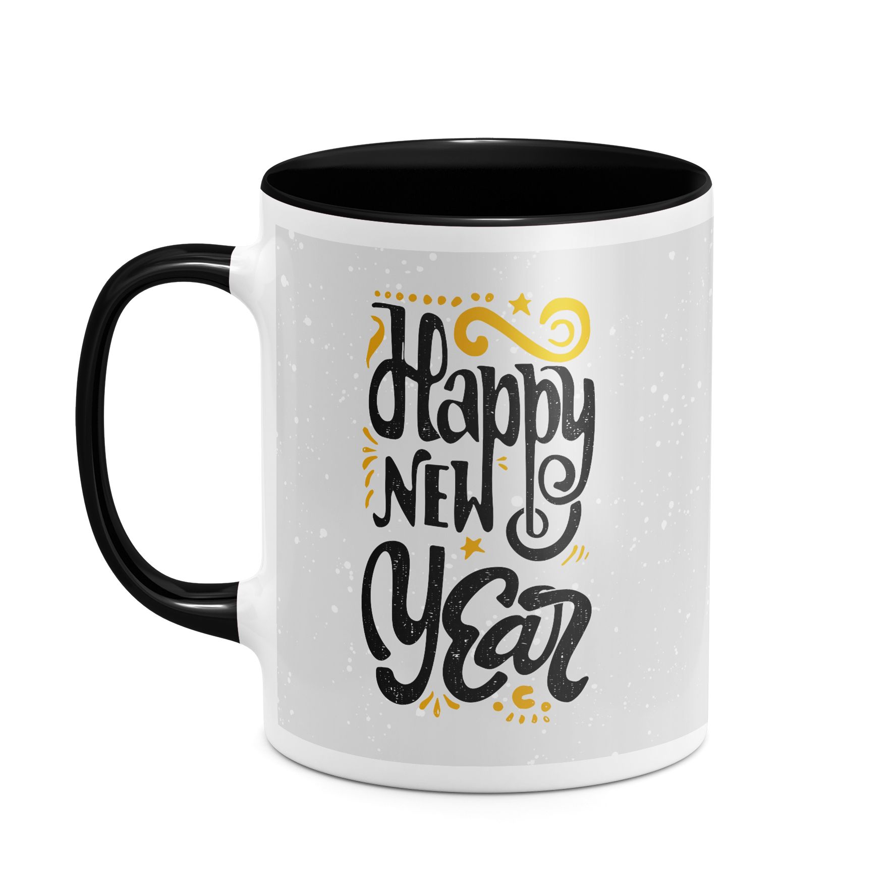 Καλή Χρονιά! - Κούπα - Μαύρο