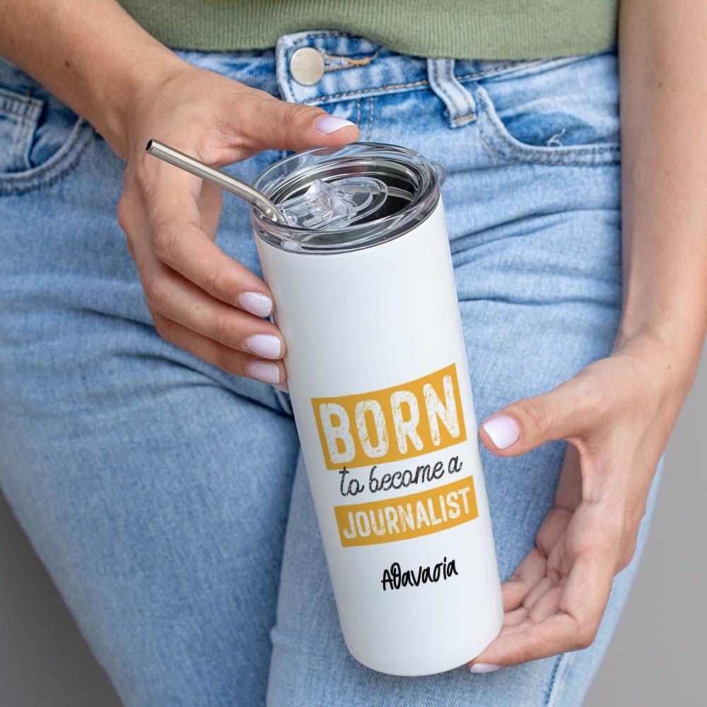 Born To Become a Journalist - Ποτήρι Θερμός 600ml