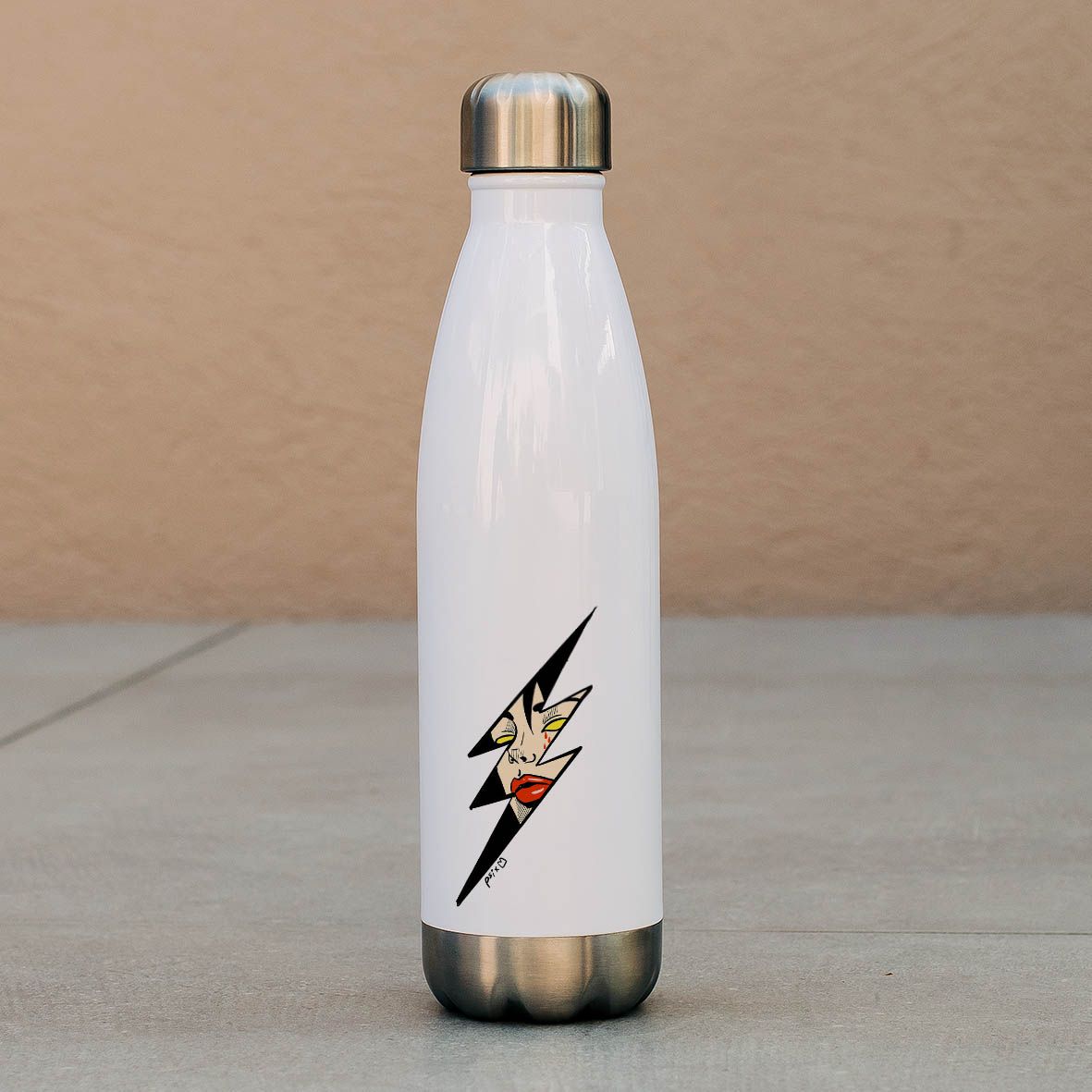 Hide & Seek - Μπουκάλι Θερμός 500ml - Λευκό