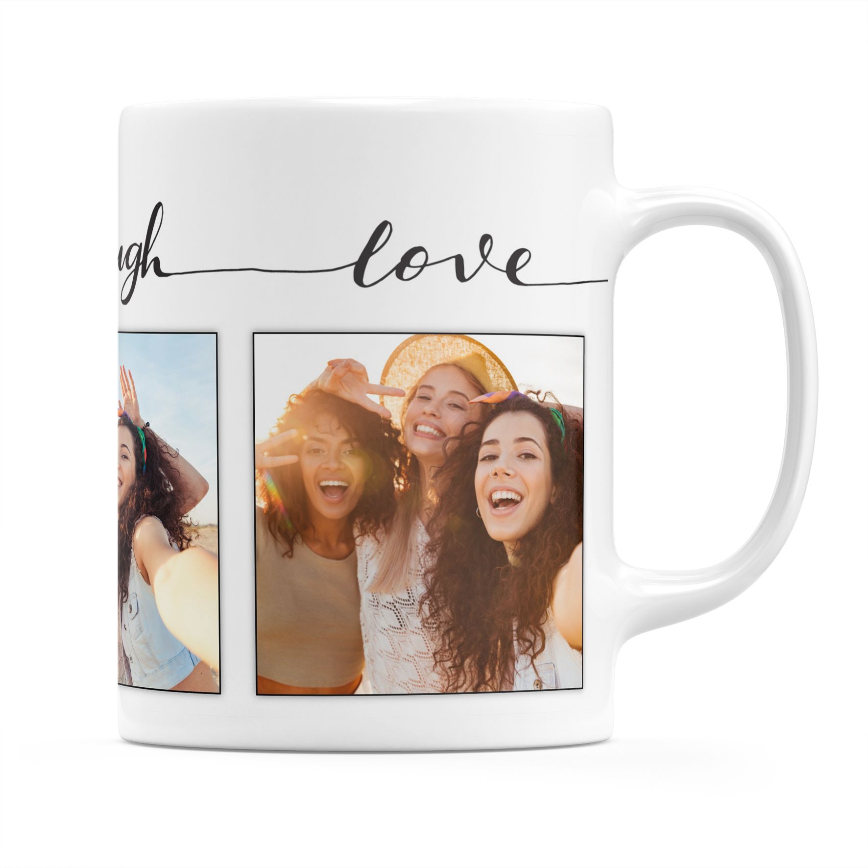 Live Laugh Love - Κούπα - Λευκό